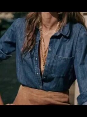 Chemise Tomboy (Denim Blue)